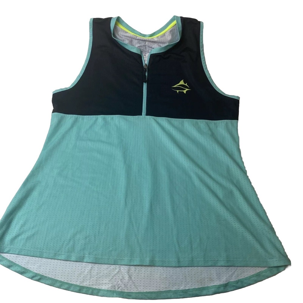 Loco Skailz womens XL Performance Comfort Stretch Tank top 1/4 zip